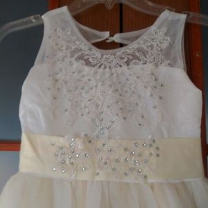 Miniature Bride or flower girl dress